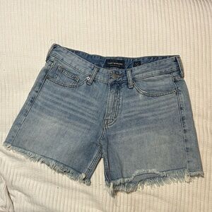 Lucky Brand Light Blue Denim Cutoff Shorts